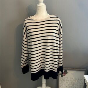 Chico’s Striped Sweater